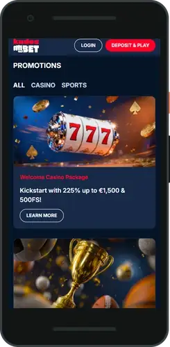 KudosBet log in
